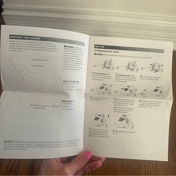 NEW Razor Jetts DLX Heel Wheels - Picture 9 of 10